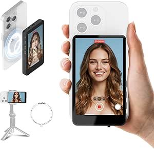 Monitor Magnético para Selfie – Mais Qualidade e Praticidade para Criadores de Conteúdo